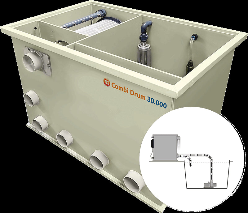Combi Drum 30000 Pompage